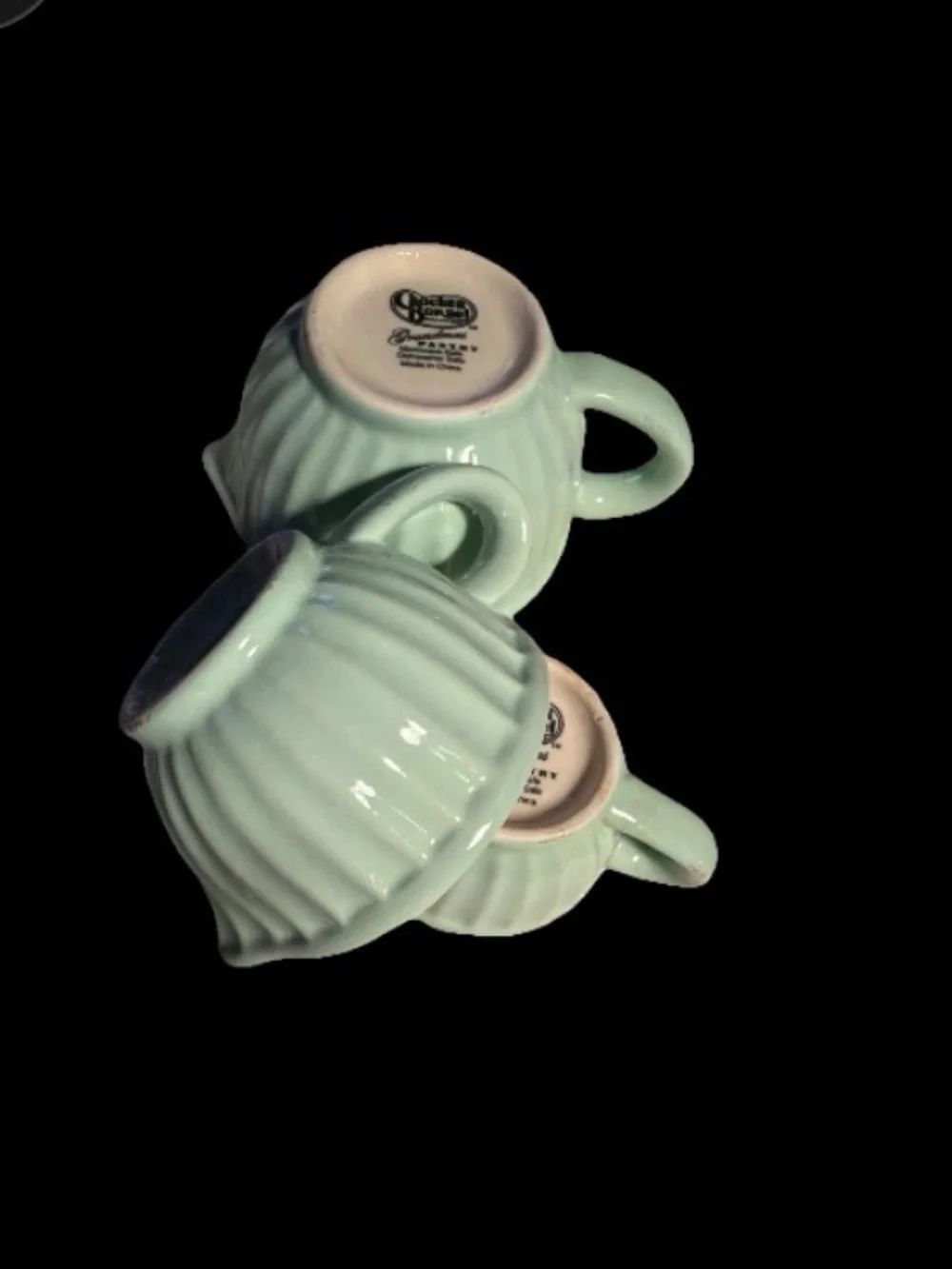 Cracker Barrel Grandma's Pantry  Mint Green measuring cup Set